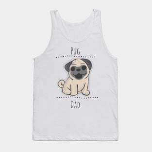 Pug Dad Tank Top